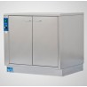 Fangowärmeschrank FWS 850 2-türig Standard Thermostatische Regelung bis 65°. HxBxT 820mm x 890mm x 710mm